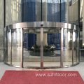 Dining room glass rotating automatic door